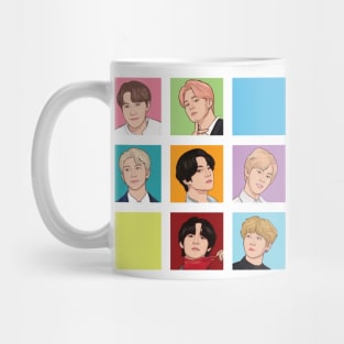 Tooniefied BTS Mug